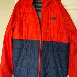 Boy Reversible North Face Jacket